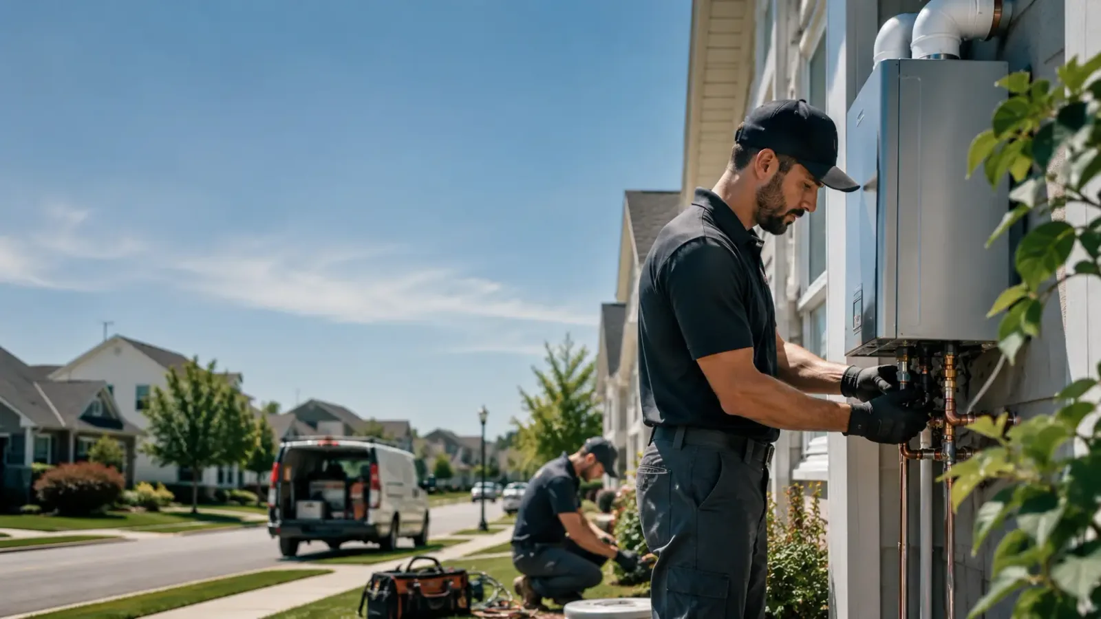 Tankless Water Heater Installation in Galata, MT